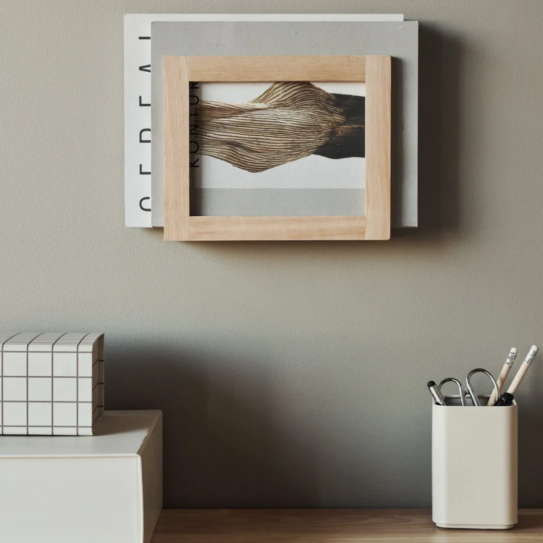 GRANIT Skrivbordsförvaring Mono 8x11cm Beige- Skrivbordstillbehör|Skrivbordsförvaring