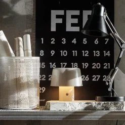 GRANIT Skrivbordslampa Svart- Skrivbordstillbehör|Lampor