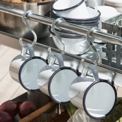 GRANIT S-krok Järn 14cm Stål- Växt- & Odlingstillbehör|Förvaringstavlor Med Tillbehör