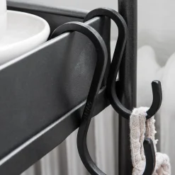 GRANIT S-krok Järn 14cm Svart- Växt- & Odlingstillbehör|Förvaringstavlor Med Tillbehör