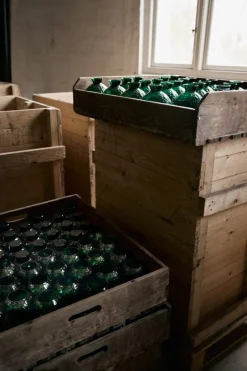 GRANIT Skruf Ljuslykta 10x10cm Grön- Ljusstakar