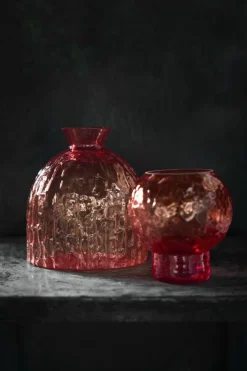 GRANIT Skruf Vas 12x13,2cm Orange- Vaser