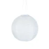 GRANIT Solcellspendel Boll 25cm Vit- Utebelysning