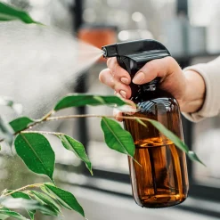 GRANIT Sprayflaska Glas 0,5L Brun- Växt- & Odlingstillbehör|Städ & Disk