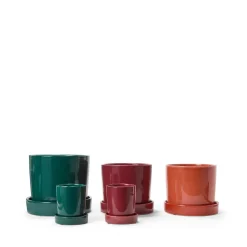 GRANIT Stengodskruka Krydda 10x11cm Grön- Krukor|Krukor