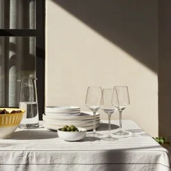 GRANIT Tallrik Bruno Stengods 28cm Vit- Dukning|Porslin