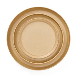 GRANIT Tallrik Bruno Stengods 28cm Ljus Ockra- Porslin