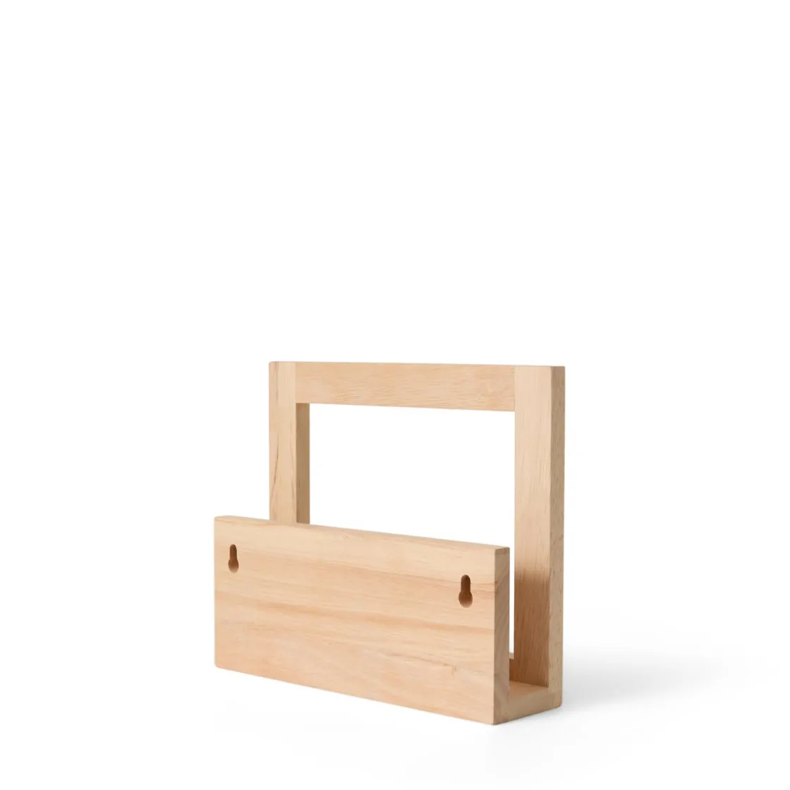 GRANIT Tidningsställ Trä 22x18cm- Skrivbordsförvaring|Häng- & Väggförvaring