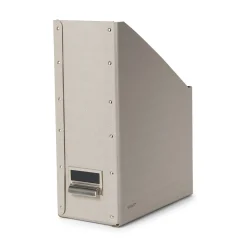 GRANIT Tidskriftssamlare 12x25cm Beige- Skrivbordsförvaring