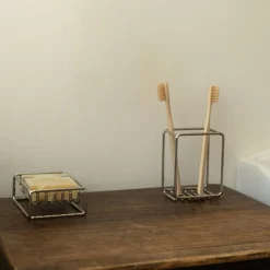 GRANIT Tvålfat Steel 11x8cm- Badrumstillbehör|Tvål & Dofter