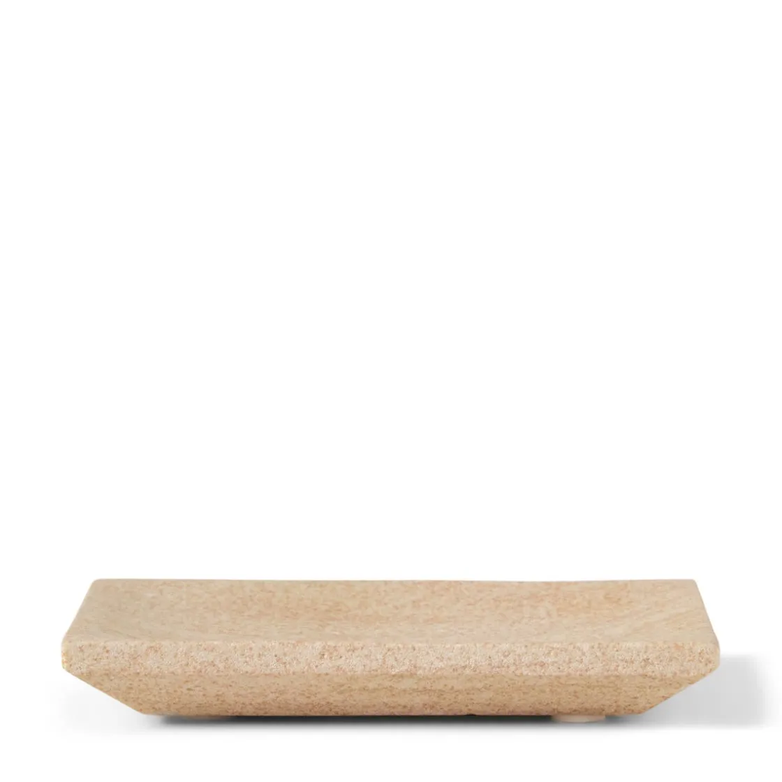 GRANIT Tvålfat 9x12cm Marmor Sand- Badrumstillbehör|Tvål & Dofter