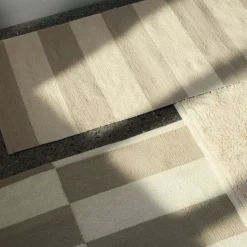 GRANIT Ullmatta Ruta 170x230cm Beige- Mattor