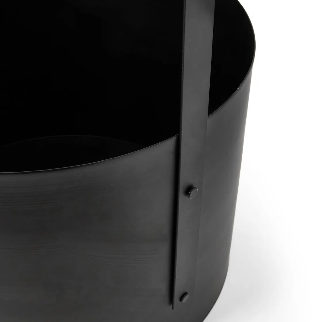 GRANIT Vedställ Rund Metall Svart- Juldekorationer