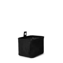 GRANIT Väggkorg Hopvikbar Svart 15x20cm- Korgar