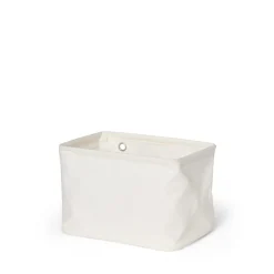 GRANIT Väggkorg Hopvikbar 18x27cm Offwhite- Häng- & Väggförvaring|Garderob & Klädförvaring